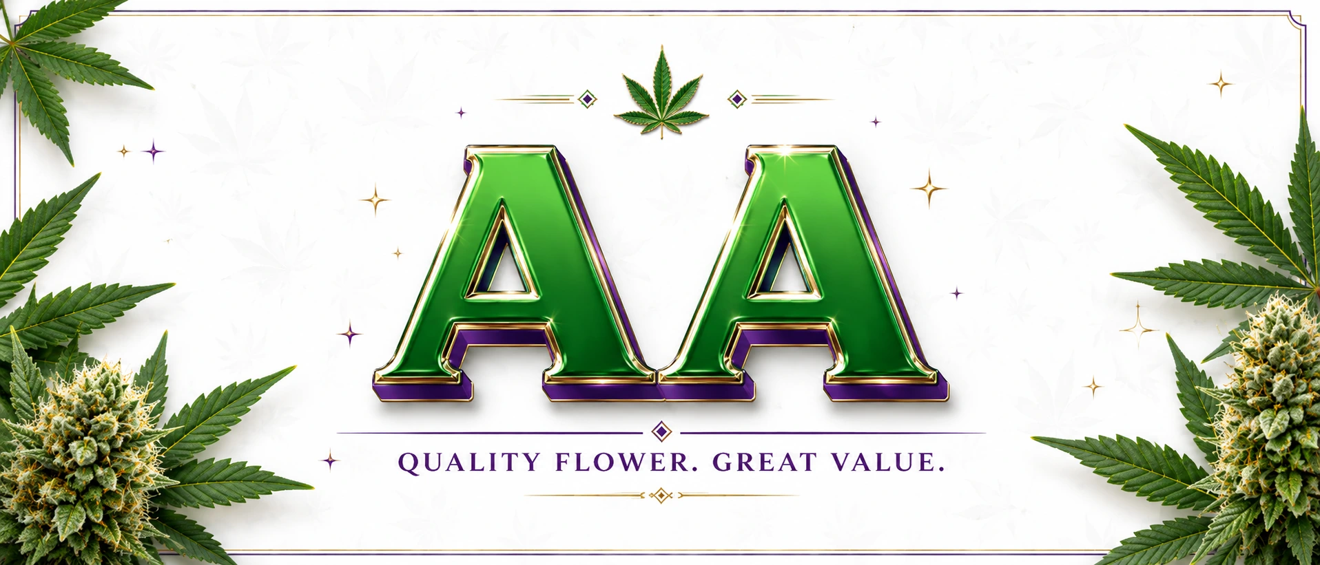 AA Cannabis Flower — Explore the current AA flower menu